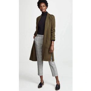 Madewell Camden Sweater Coat Cardigan Olive Heather Elm XS